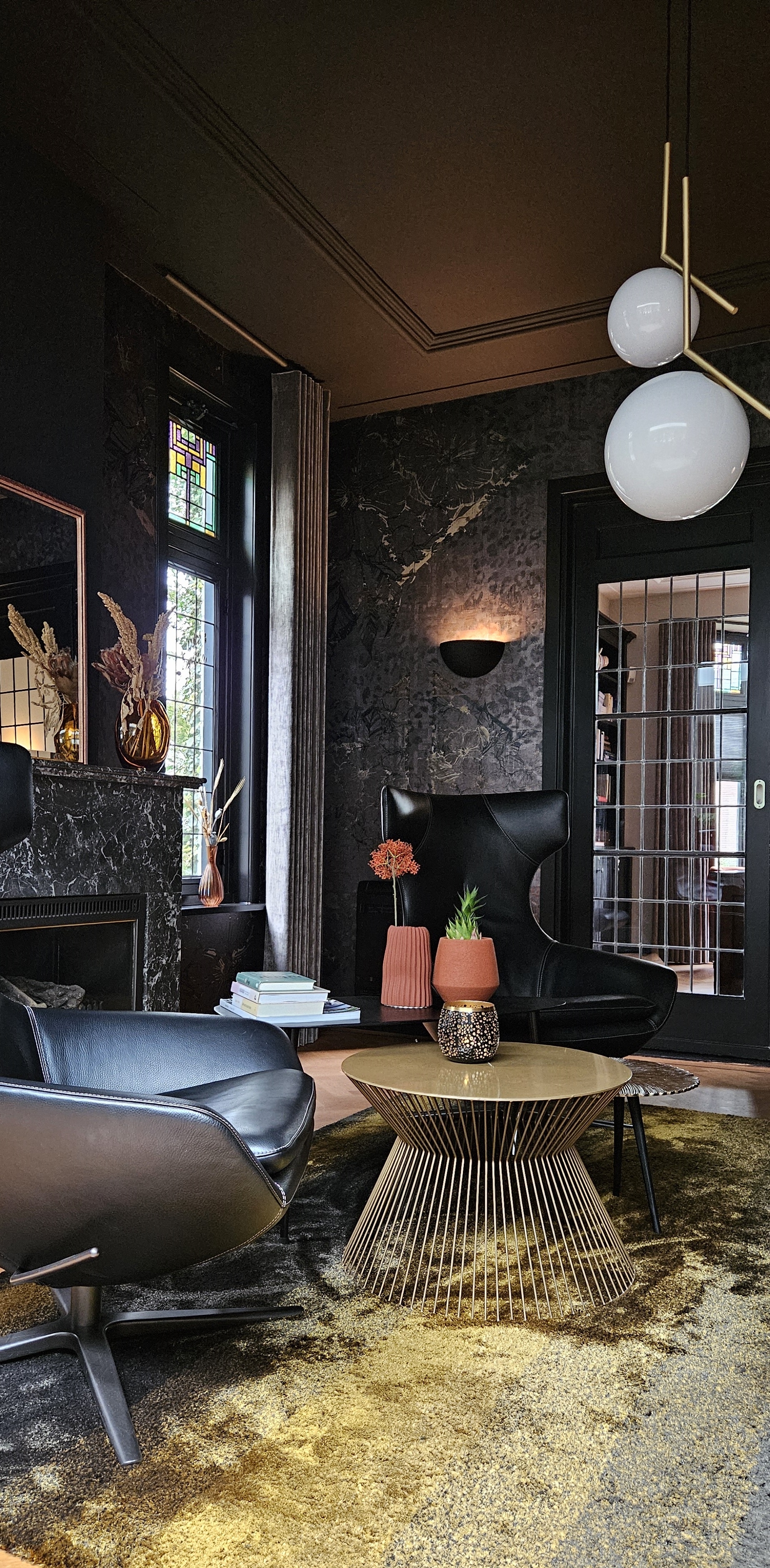 Peaky Blinders stijl ge&iuml;nspireerd interieur